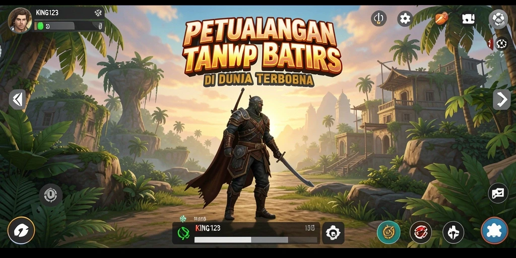 Tampilan gameplay KING123 yang menarik dalam dunia terbuka.