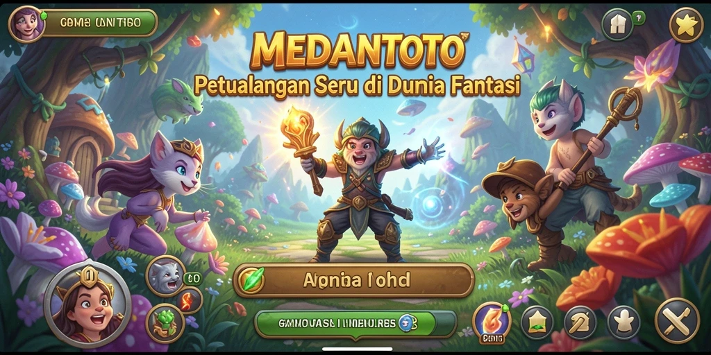 Tampilan gameplay <strong>MEDANTOTO</strong> yang menarik selama petualangan.